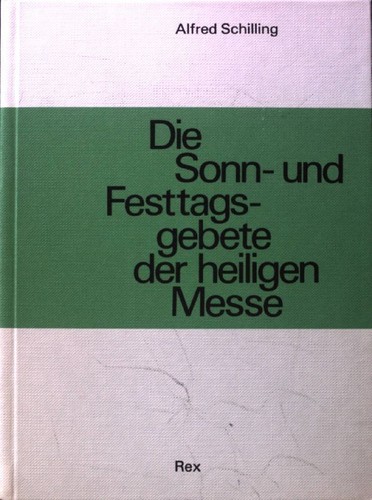 Die sonn und festtagsgebete - sonn-,