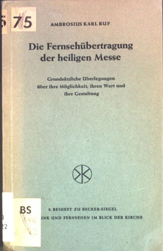 Die fernsehübertragung der - die,