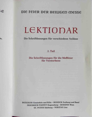 Die feier der heiligen messe - die,