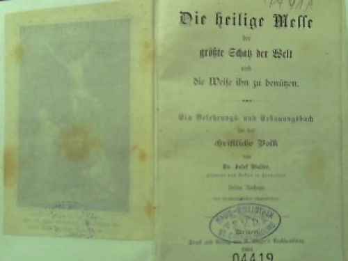 Die heilige messe der - heilige,
