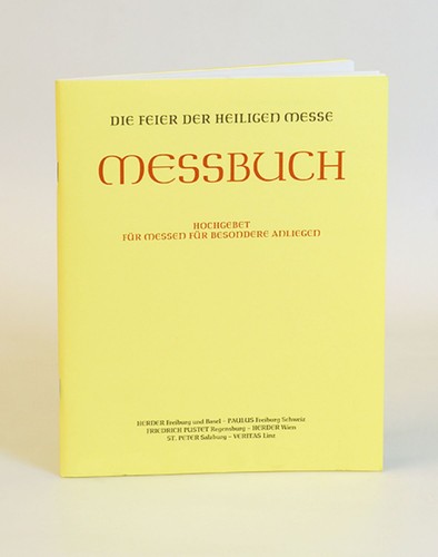 Messbuch für die bistümer - messbuch,